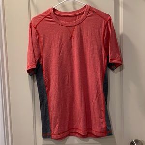 Lululemon T.H.E shirt in red and grey